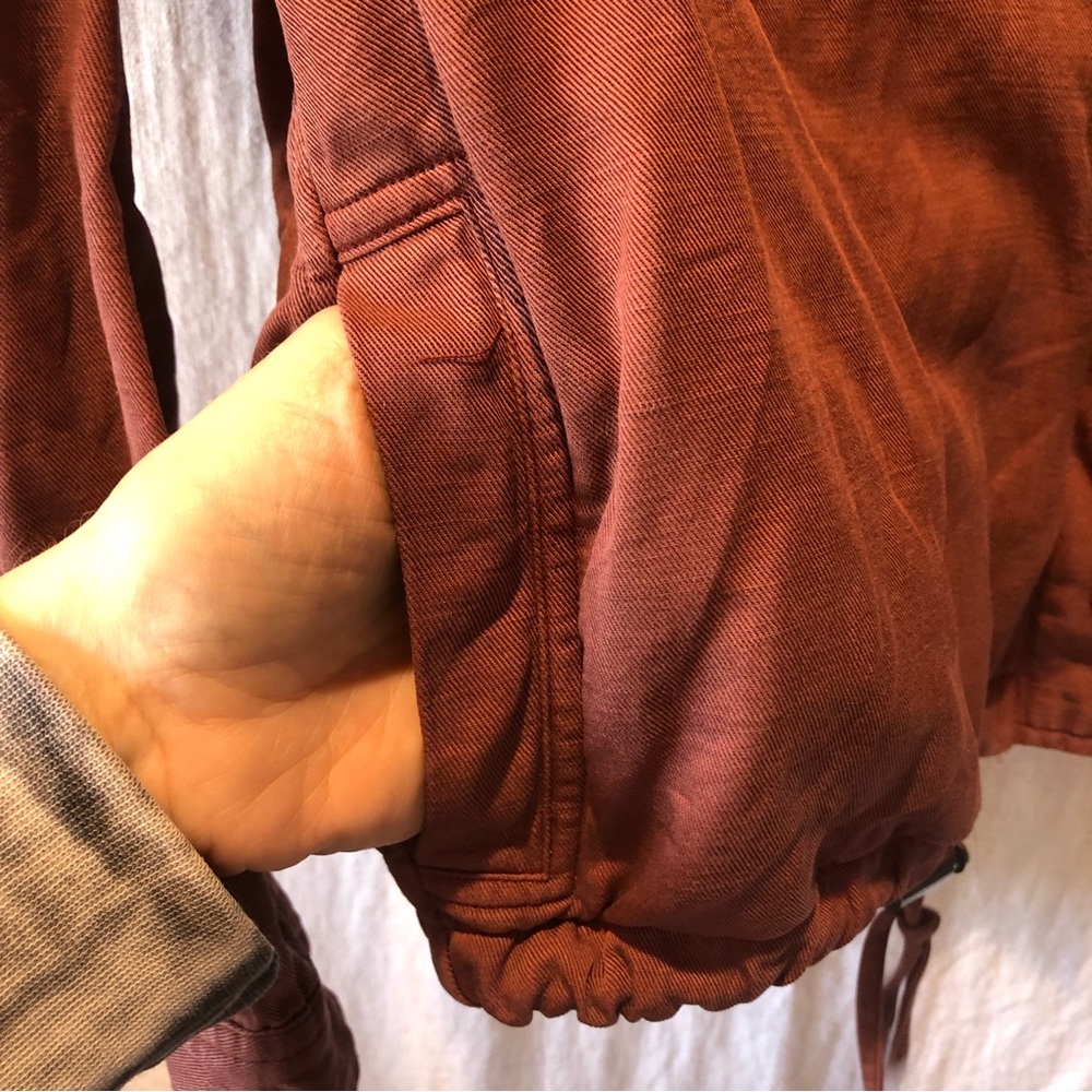 Rails Like New Utility Jacket Dusty Mulberry Wine… - image 7